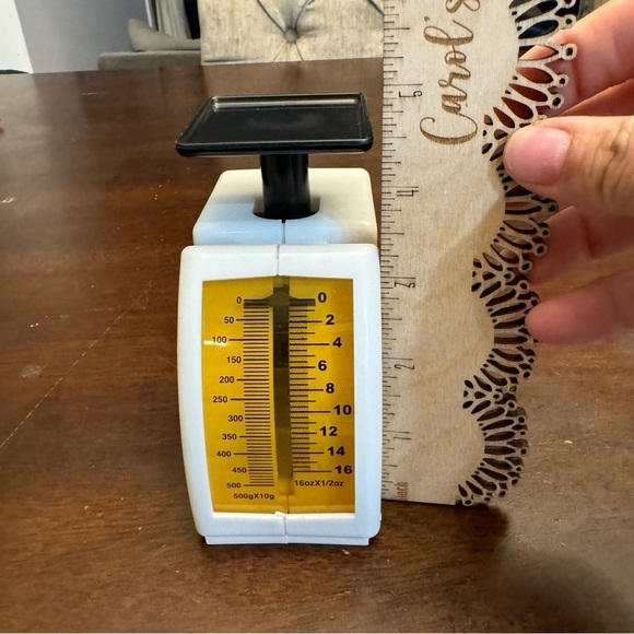Small Plastic Kitchen Scale Vintage - Picture 7 of 14